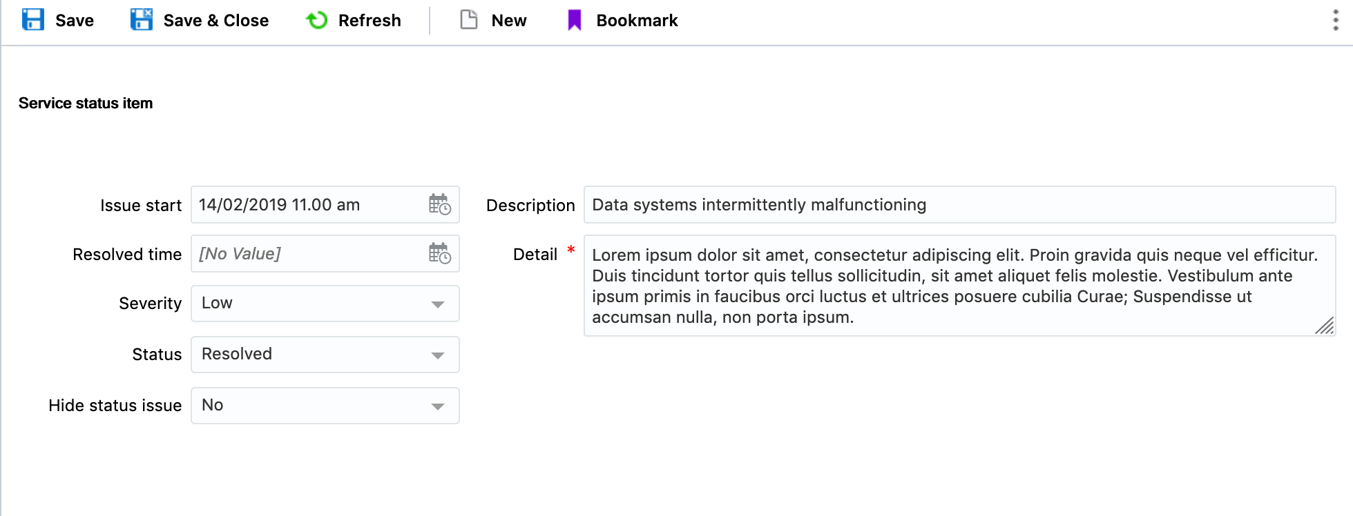 CoreStudio Service Status App